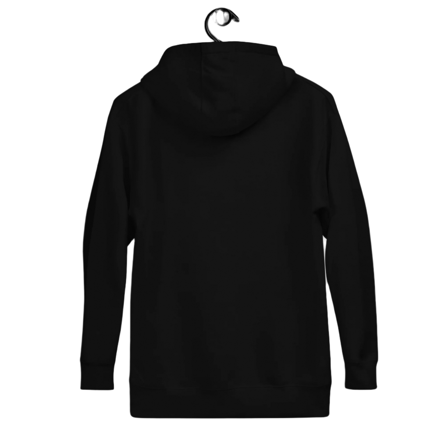 Unisex Blk Human Hoodie