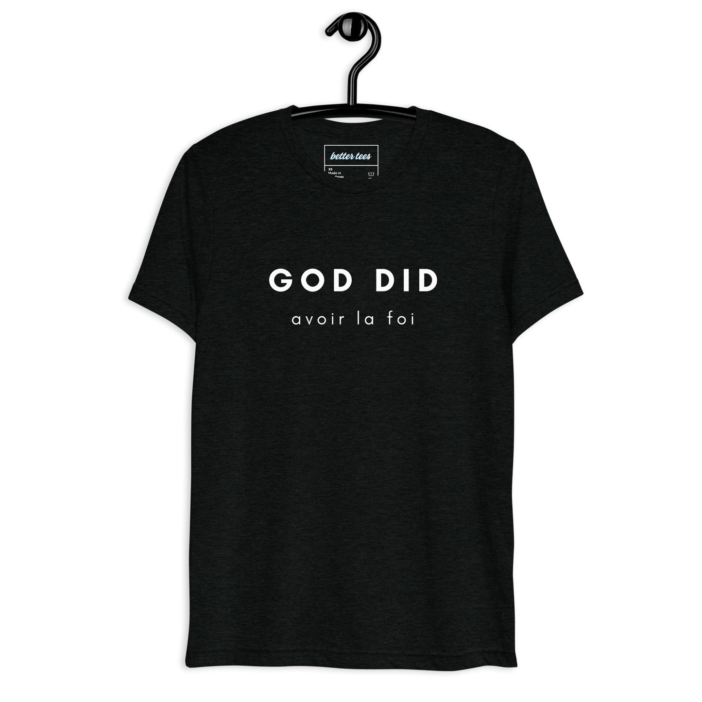 God Did Tee (Black)