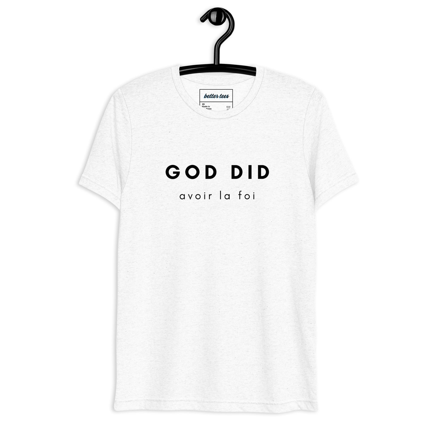 God Did Tee (White)