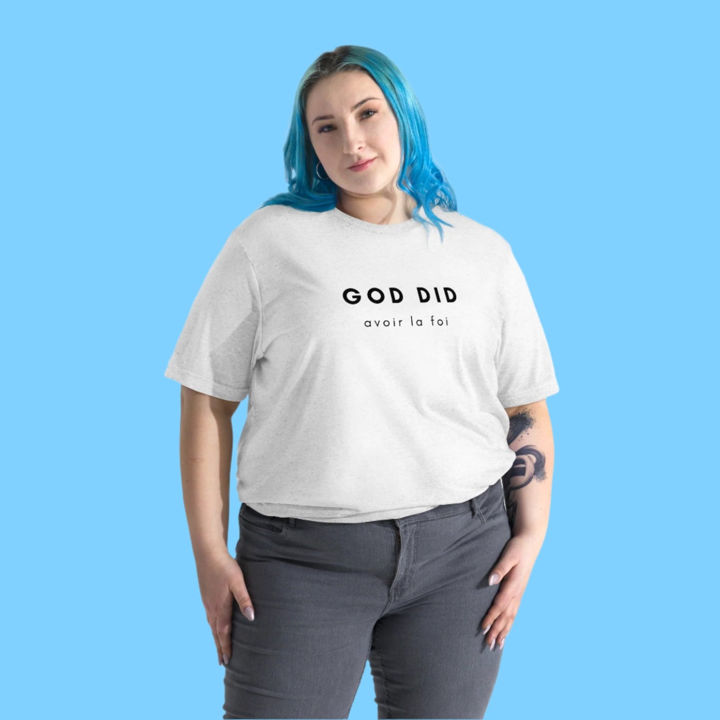 God Did Tee (White)